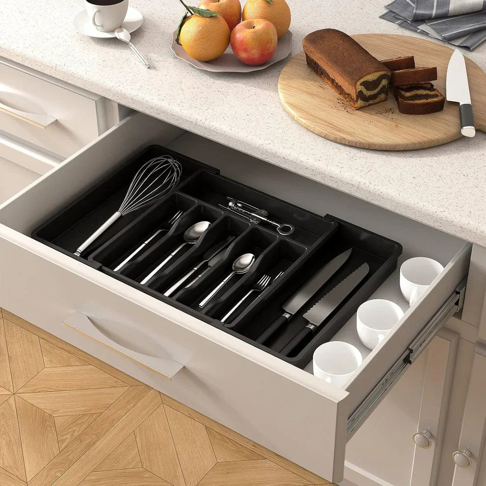 Cutlery Drawer Organizer Tray For Kitchen