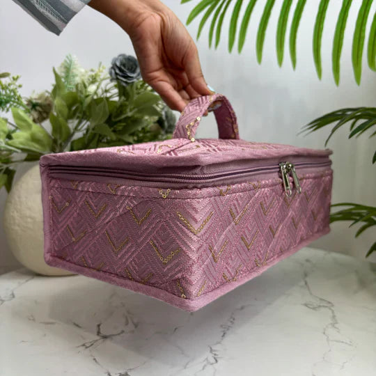 Multipurpose Jewelry Organizer with 7 Detachable Pouches