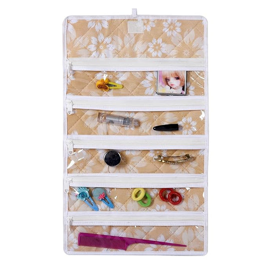 Foldable Waterproof Organizer 5 Pocket Cosmetic Kit/Pouch/Cover
