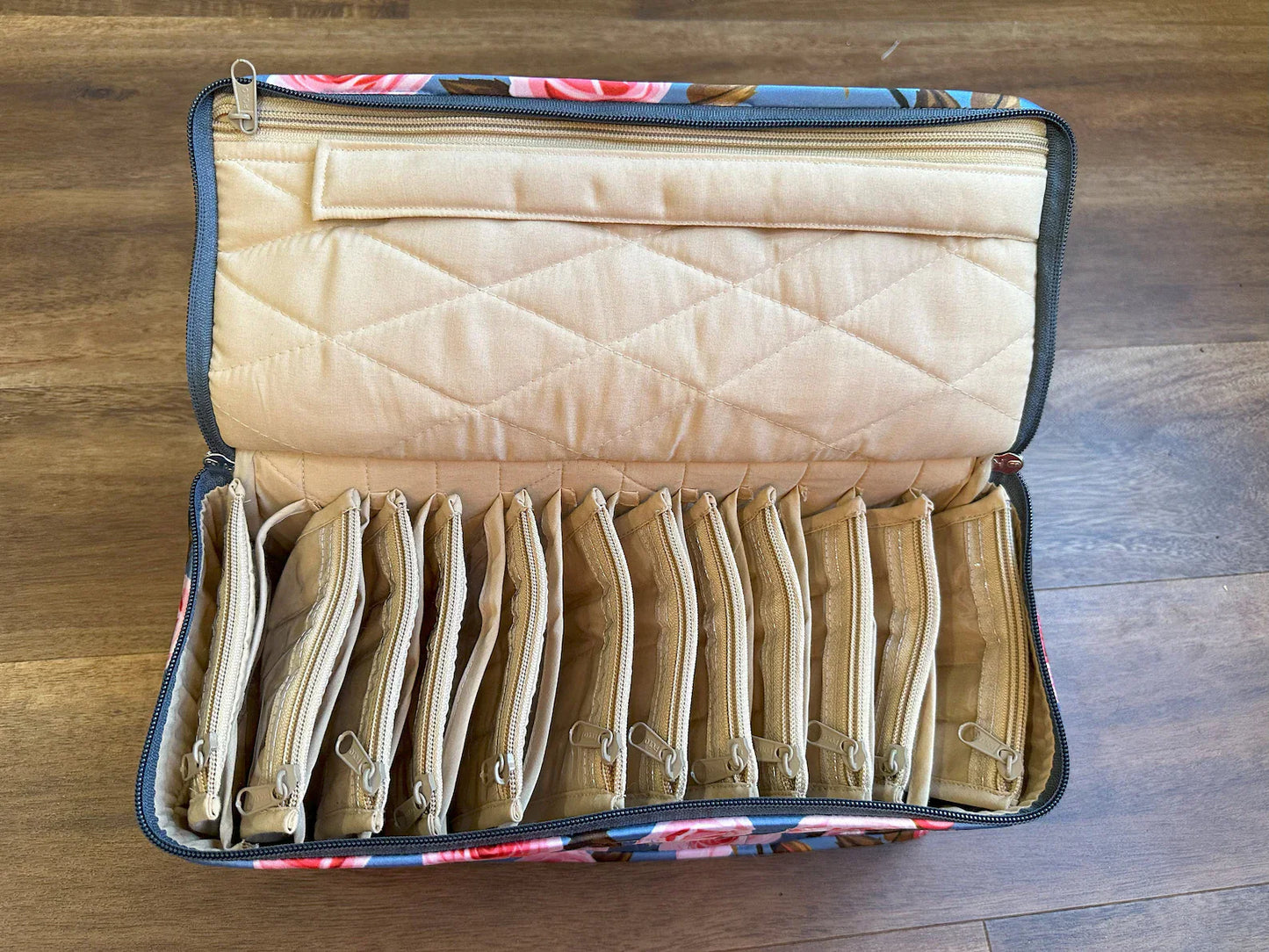 Earring Organizer- 12 Detachable Pouch (High Quality)