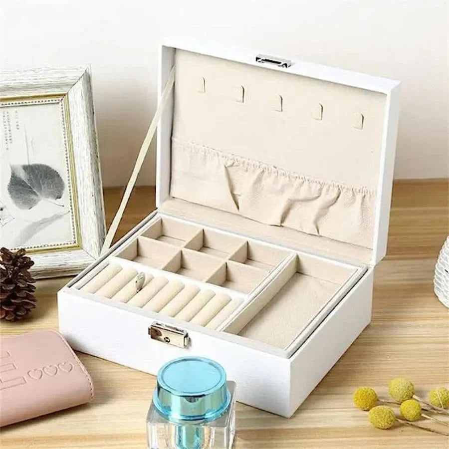 Lockable Jewellery Box Organizer