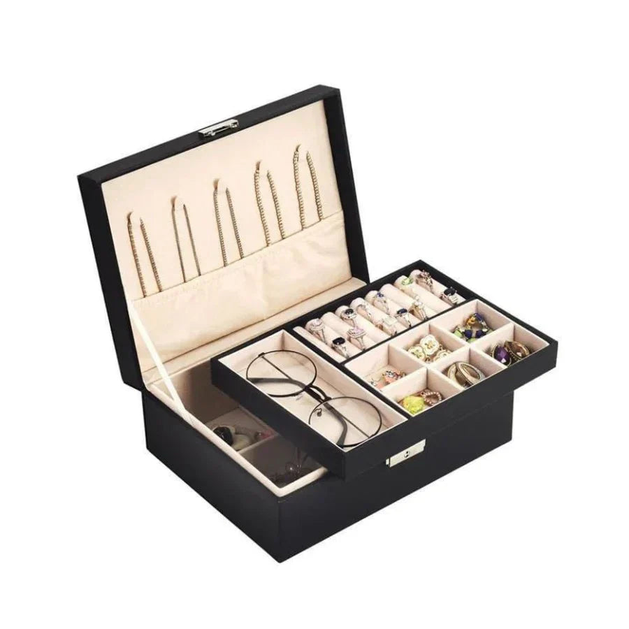 Lockable Jewellery Box Organizer